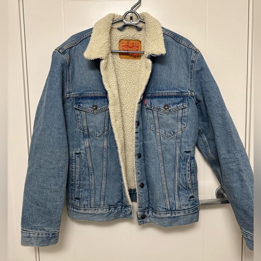 Levi's Denim Sherpa Jacket